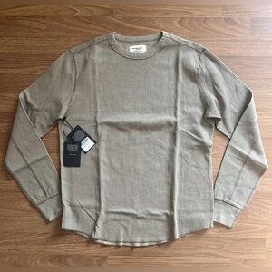 Buck Vintage Thermal Surplus Tee Root Venice Wash Small NWT